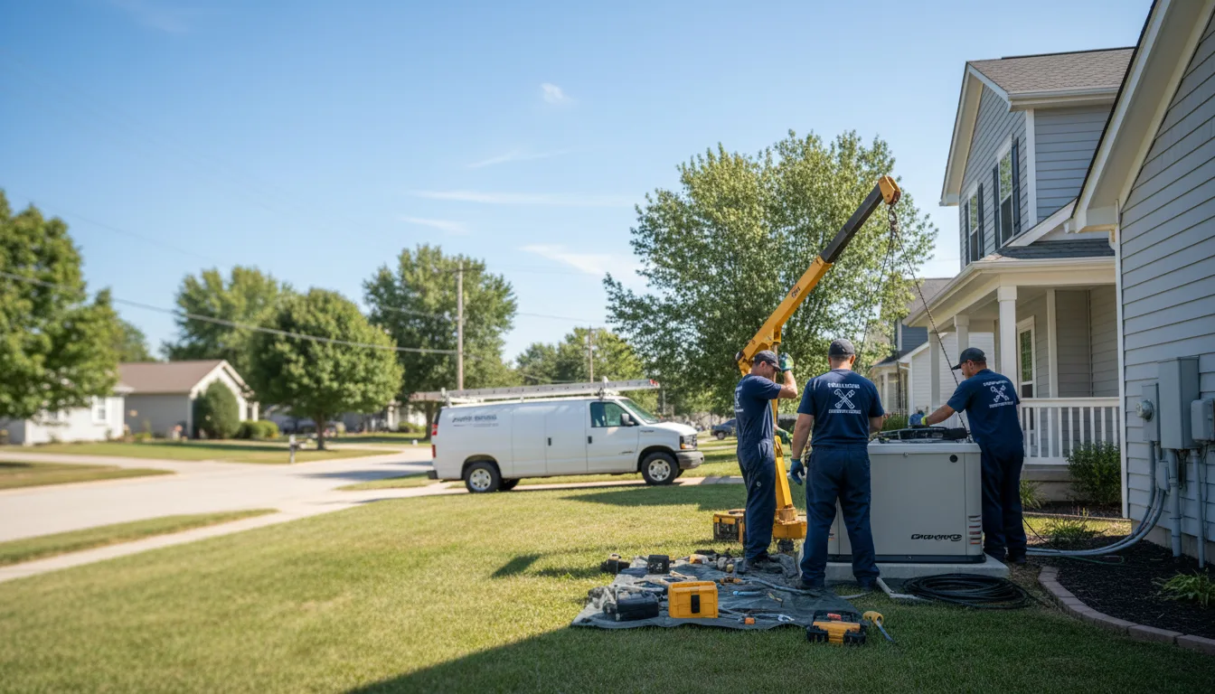 Generator Installation in Ecorse, MI near me